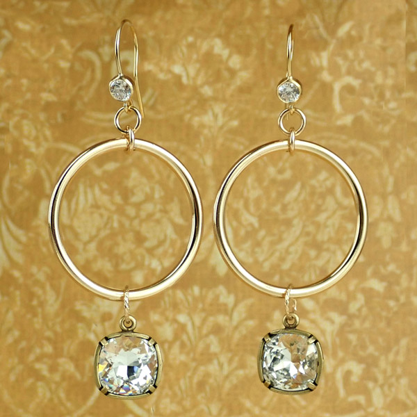Golden Halos Earrings Tutorial Golden Halos Earrings Tutorial