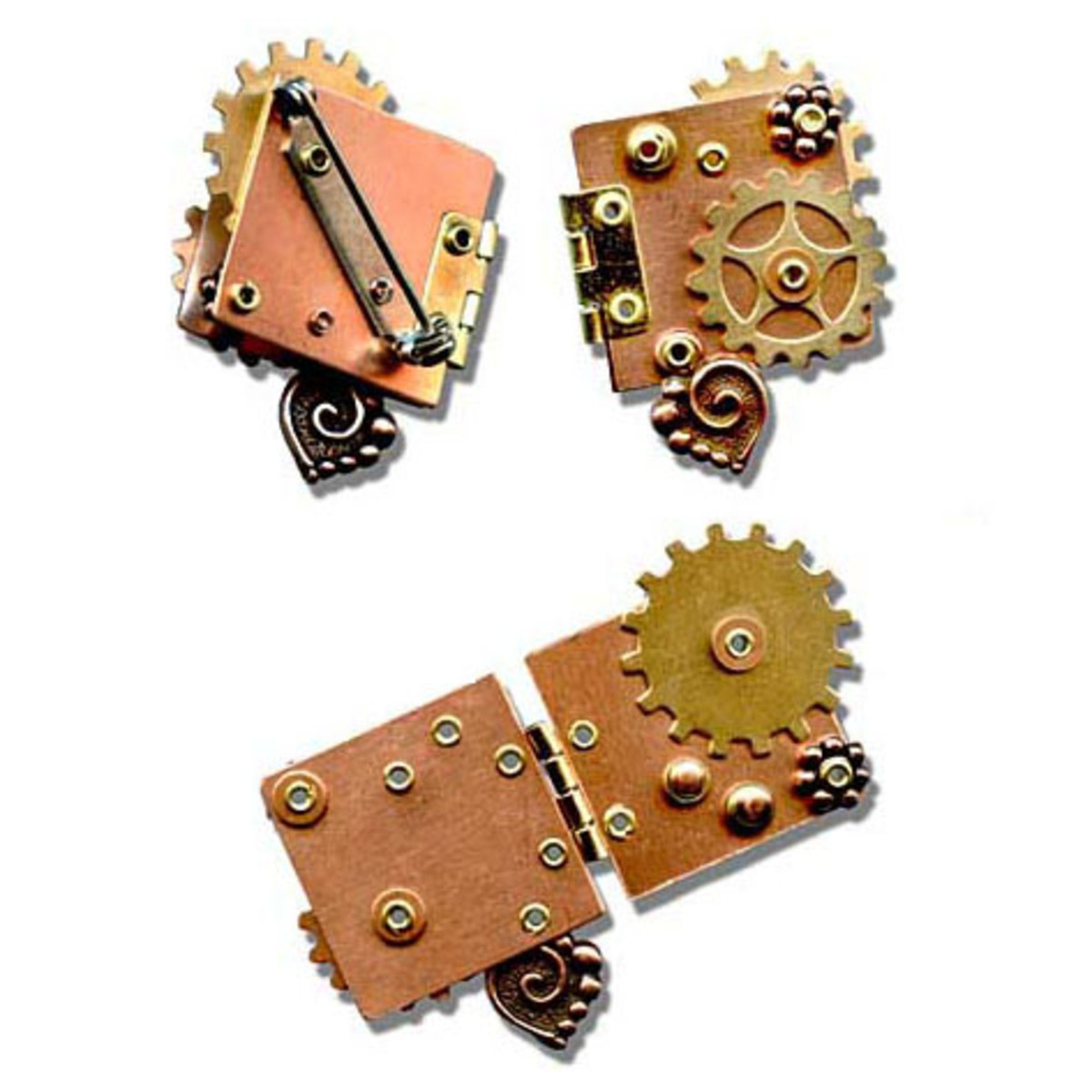 Fidget - Hinged Book Pin Tutorial