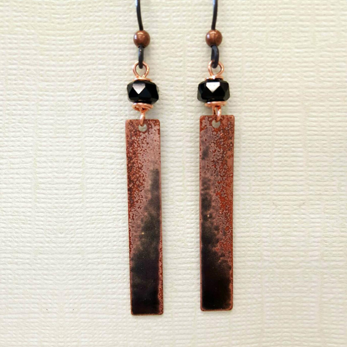 Night Reflections Enamel Earrings Tutorial Night Reflections Enamel Earrings Tutorial