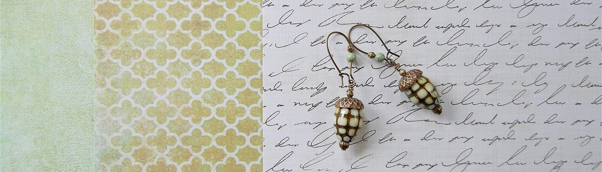 Buried Treasure Acorn Earrings Tutorial Buried Treasure Acorn Earrings Tutorial