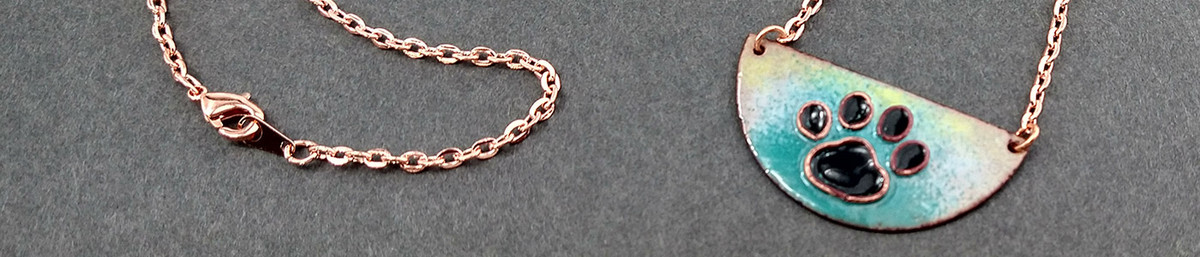 Pawrific Enamel Necklace Tutorial Pawrific Enamel Necklace Tutorial