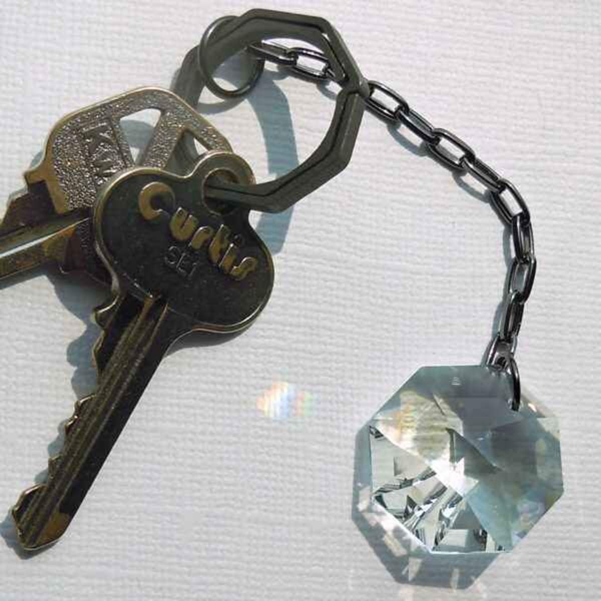 Titanium Octagon Key Ring Tutorial Titanium Octagon Key Ring Tutorial