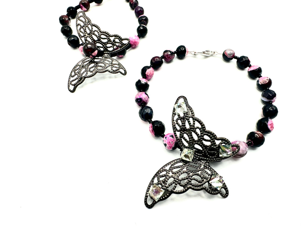 Spooky Butterfly Bracelets 