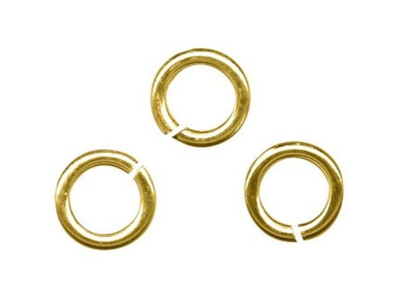 Huge Jump Ring 11 Gauge 14K Yellow Gold Filled Jump Rings 13mm Inner  Diameter Saw Cut 
