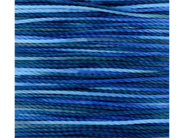 TOHO Amiet Beading Thread, Blue Variegated (20 Meters/22 Yards) - Rings ...