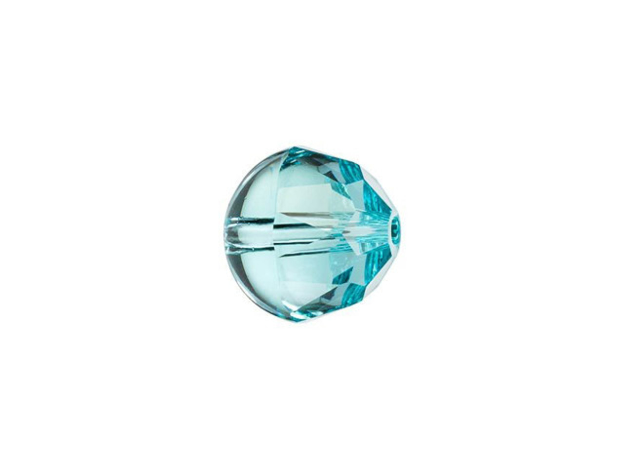 PRESTIGE 5026 8mm Cabochette Bead Light Turquoise (6 Pieces)