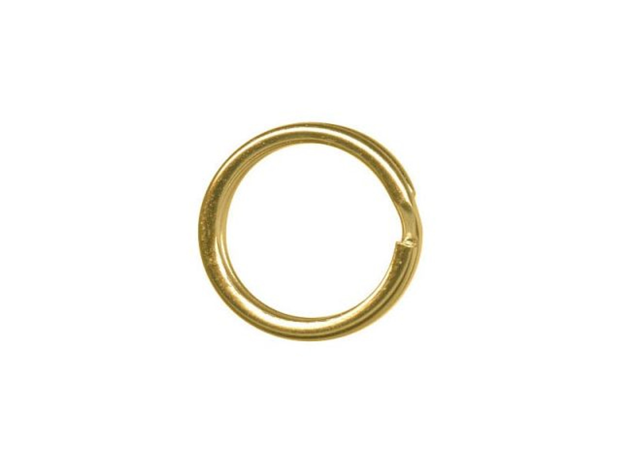 41-210-12-4 Gold Plated Split Rings, 12mm - Limited Stock - Rings & Things