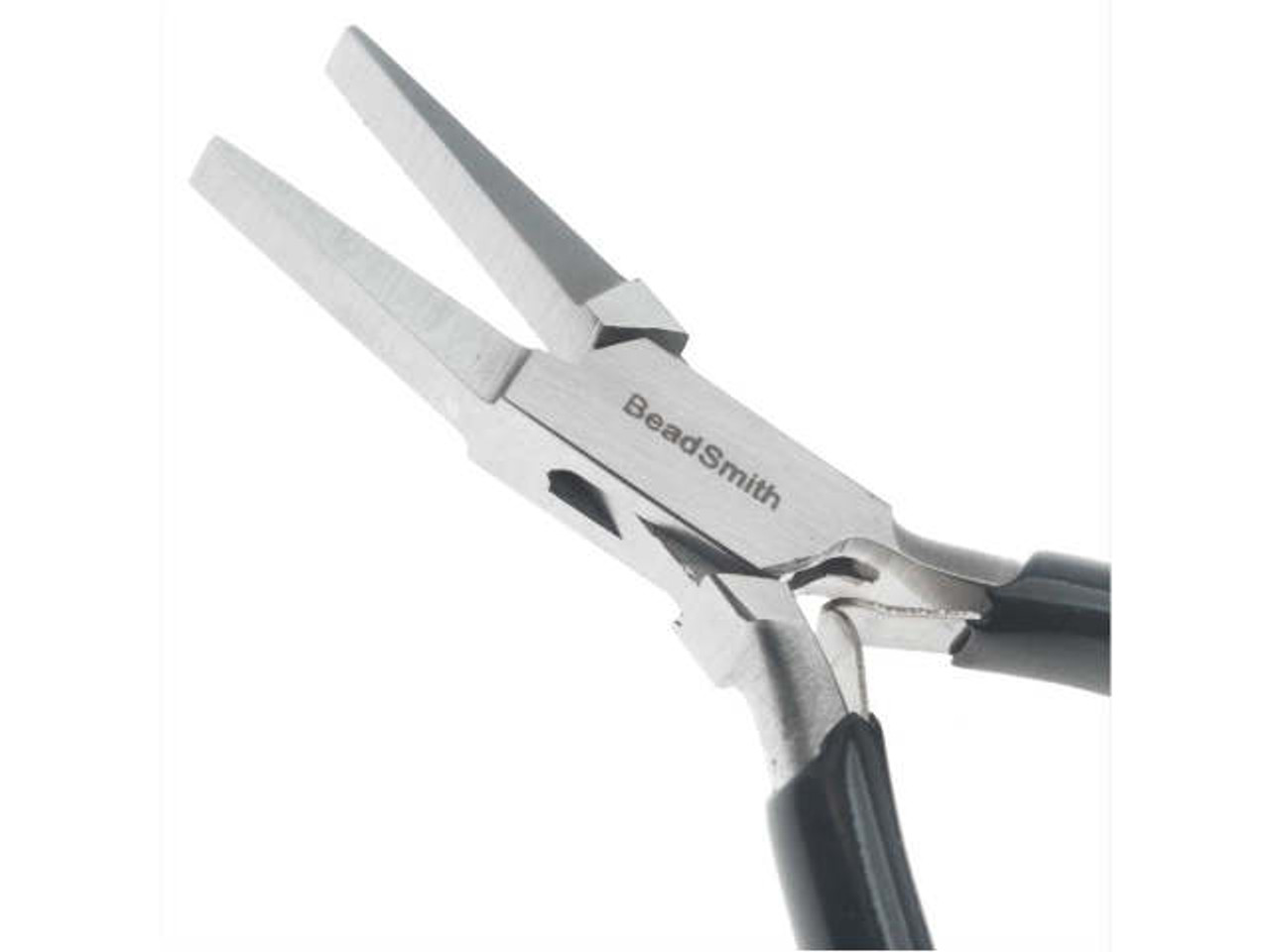 The Beadsmith, Super Fine Flat Nose Pliers with PVC Handle - Rings & Things