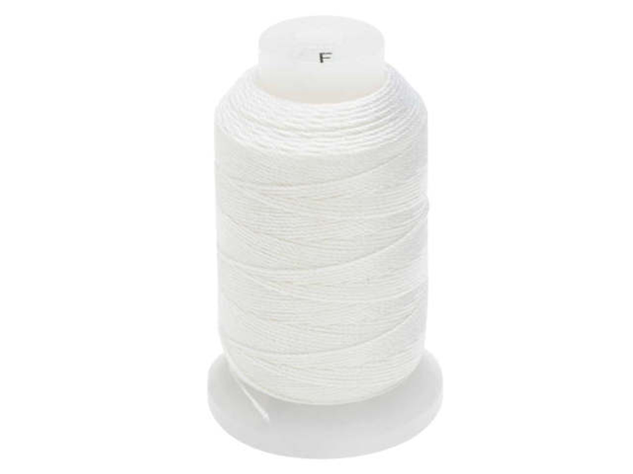 The Beadsmith 100% Silk Beading Thread, Size F, 1 Spool, Raspberry