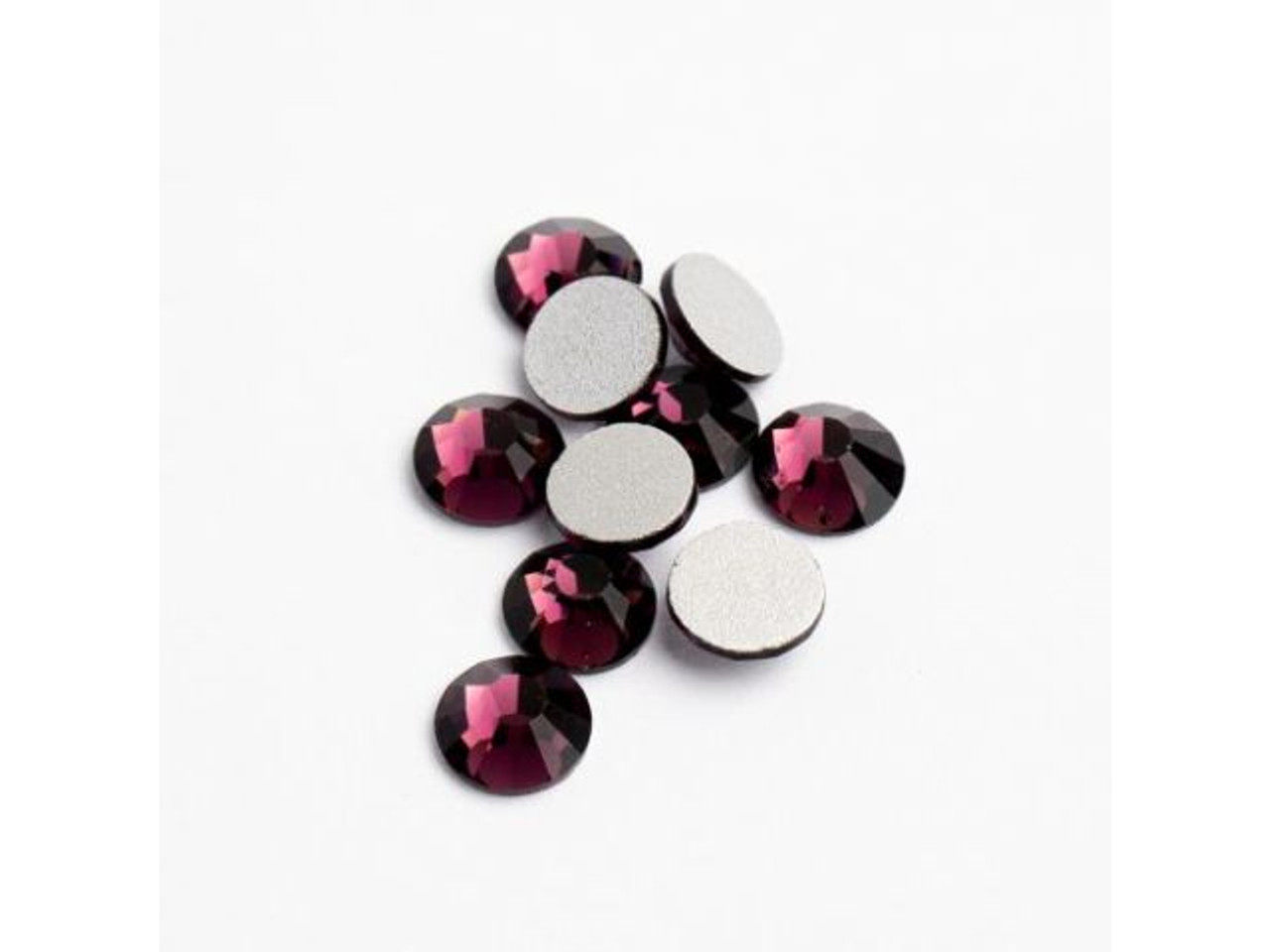 Flat Back Rhinestones ss30 (6.5mm) - Crystal (72pcs) - Rings & Things