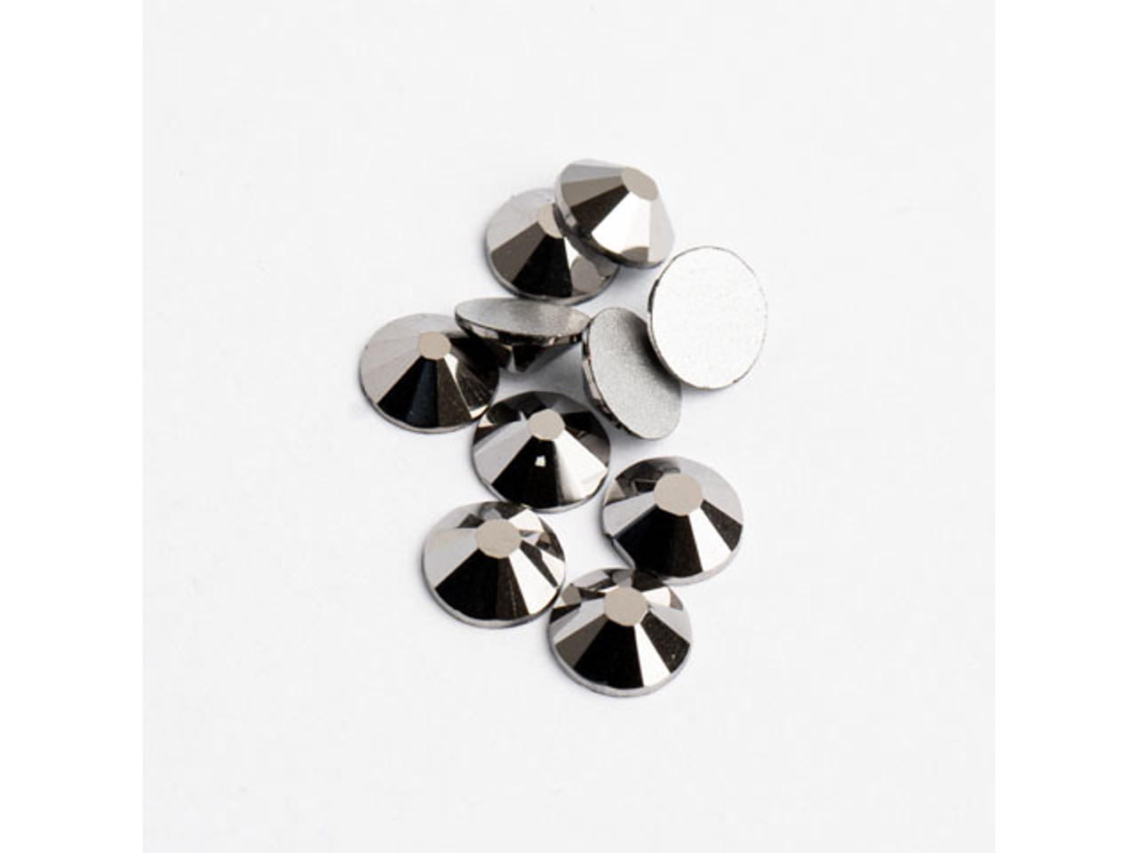 Flat Back Rhinestones ss30 (6.5mm) - Crystal (72pcs) - Rings & Things