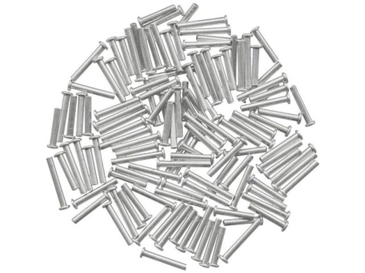 Assorted 1/16 Dia. Short Aluminum Rivets (100 pcs.) - Metal Clay & Crafted  Findings