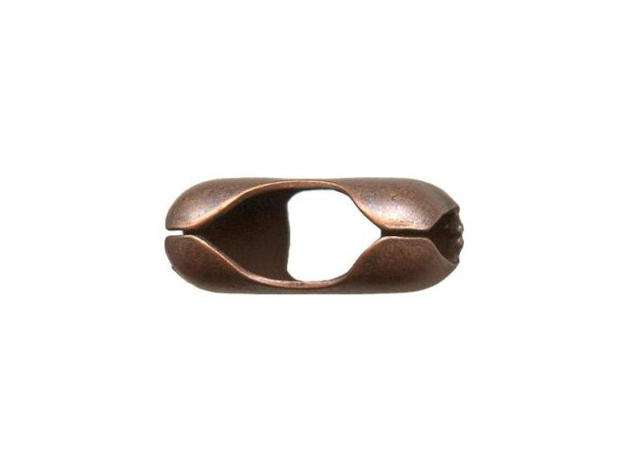 3.2 mm Copper Ball Chain, Raw Copper Chain