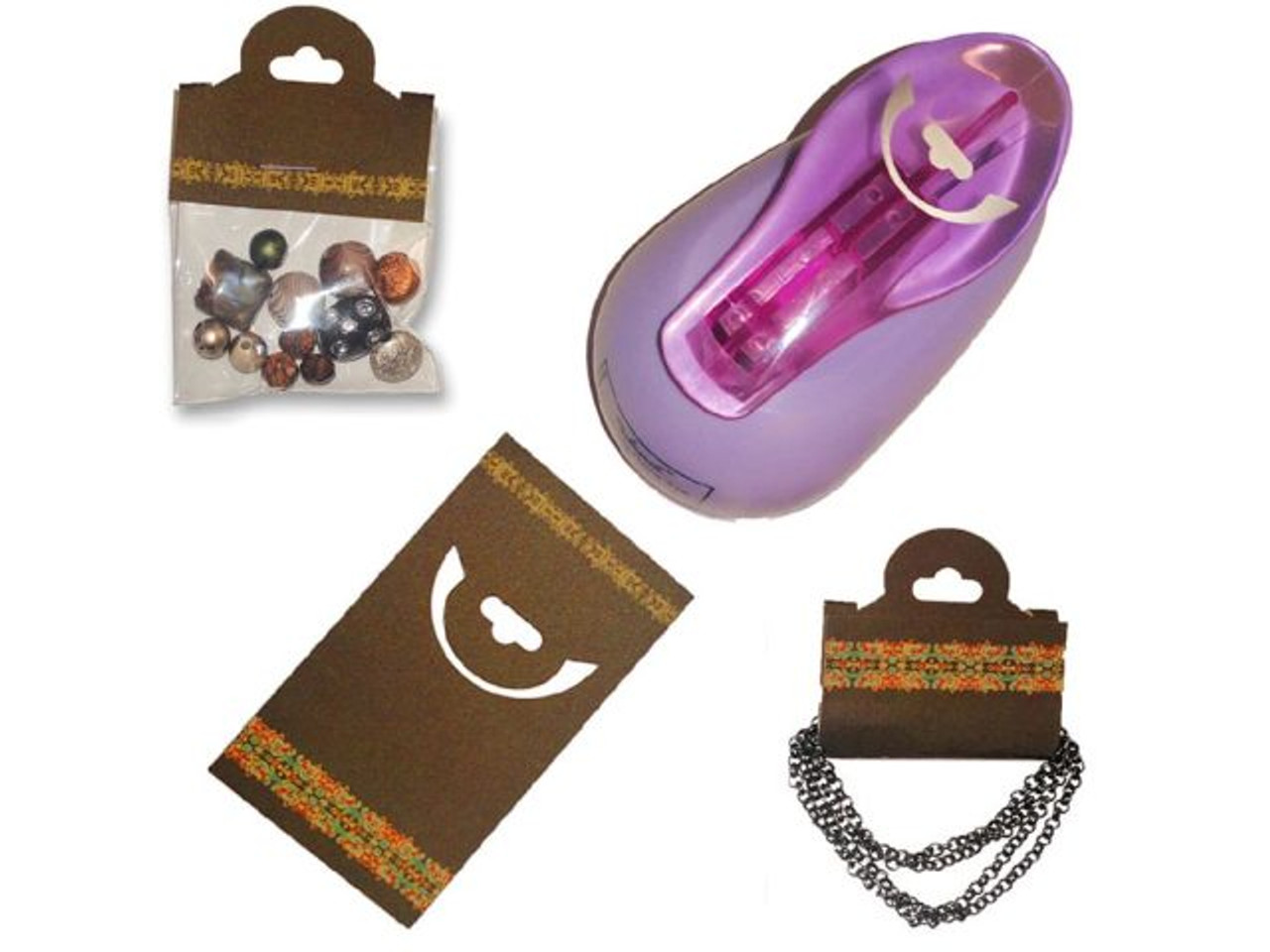 65-170-04 Easy Earring Card Foldover Hang Tag/ Display Punch - Rings &  Things