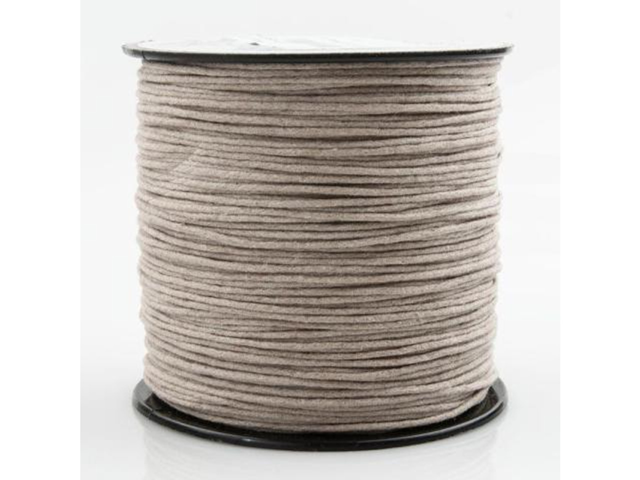 61-541-125-01 Waxed Cotton Cord, 1mm, 150yd - Natural - Rings & Things