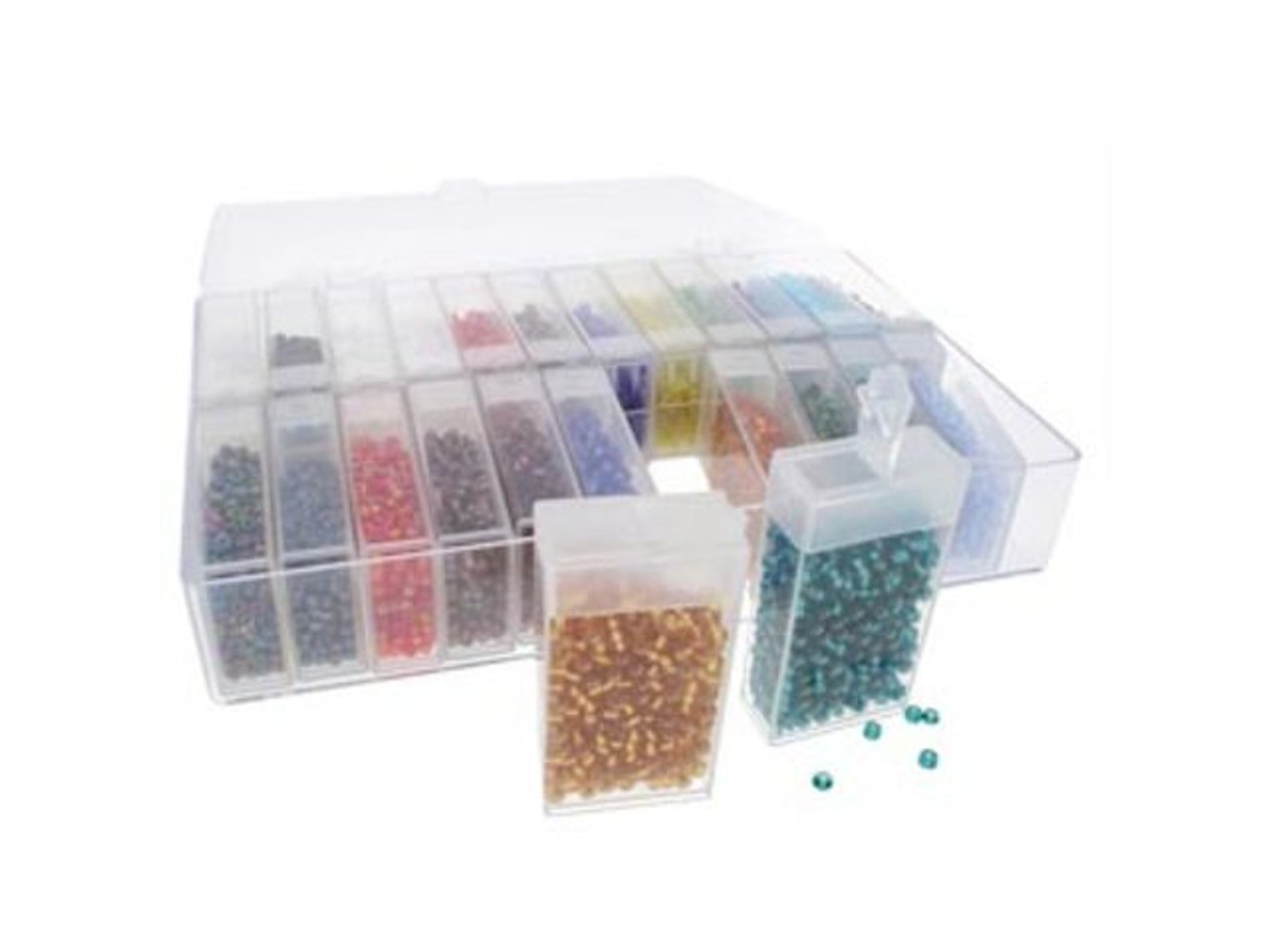 Multicolor Glass Seed Beads Set by Bead Landing™
