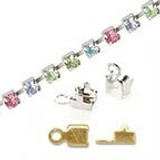 Rhinestone Chain & Chain Ends