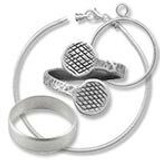 MAG-LOK Sterling Silver Magnetic Jewelry Clasp, Superior Quality, Button,  8mm (Each)