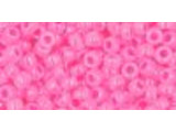 TOHO Glass Seed Bead, Size 8, 3mm, Ceylon Hot Pink (Tube)