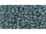 TOHO Glass Seed Bead, Size 11, 2.1mm, Semi Glazed Rainbow - Blue Turquoise (Tube)