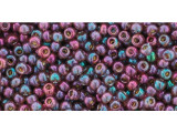 TOHO Glass Seed Bead, Size 11, 2.1mm, Gold-Lustered Marionberry (Tube)