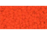 TOHO Glass Seed Bead, Size 11, 2.1mm, Opaque-Frosted Sunset Orange (Tube)