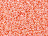 The uniform size and shape of Toho seed beads make them an excellent choice for beadwork and consistently-sized spacers.Toho seed beads are usually colorfast; however, galvanized and silver-lined  beads may fade over time. Protect them from bleach, excessive friction and direct sunlight to keep them looking like new. Seed Bead Facts What are seed beads? Popular, tiny glass beads commonly used for weaving and embellishment.How are they made? Glass is pulled or drawn using a hollow tube, and then   the glass is cut in small pieces. They are sometimes reheated to round   the ends.What's that funny little zero? That zero refers to   the number of aughts, which is a unit used to indicate the size of   small beads. The scale is inverted, so larger numbers of aughts   correspond to smaller beads (i.e. the bigger the number, the smaller   the bead). Size 11 would be 00000000000, but since that takes up too much   room, it is abbreviated to 110.  See Related Products links (below) for similar items and additional jewelry-making supplies that are often used with this item. 