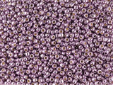 TOHO Glass Seed Bead, Size 11, 2.1mm, Permafinish - Galvanized Pale Lilac (Tube)