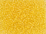 TOHO Glass Seed Bead, Size 11, 2.1mm, HYBRID Sueded Gold Topaz (Tube)