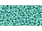 TOHO Glass Seed Bead, Size 15, 1.5mm, Opaque-Lustered Turquoise (Tube)
