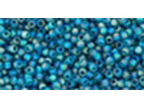 The uniform size and shape of Toho seed beads make them an excellent choice for beadwork and consistently-sized spacers.Toho seed beads are usually colorfast; however, galvanized and silver-lined  beads may fade over time. Protect them from bleach, excessive friction and direct sunlight to keep them looking like new. Seed Bead Facts What are seed beads? Popular, tiny glass beads commonly used for weaving and embellishment.How are they made? Glass is pulled or drawn using a hollow tube, and then   the glass is cut in small pieces. They are sometimes reheated to round   the ends.What's that funny little zero? That zero refers to   the number of aughts, which is a unit used to indicate the size of   small beads. The scale is inverted, so larger numbers of aughts   correspond to smaller beads (i.e. the bigger the number, the smaller   the bead). Size 11 would be 00000000000, but since that takes up too much   room, it is abbreviated to 110.  See Related Products links (below) for similar items and additional jewelry-making supplies that are often used with this item. 