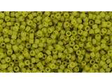 TOHO Glass Seed Bead, Size 15, 1.5mm, Semi Glazed - Lemongrass (Tube)