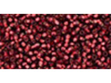 TOHO Glass Seed Bead, Size 15, 1.5mm, Silver-Lined Milky Pomegranate (Tube)