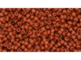 TOHO Glass Seed Bead, Size 15, 1.5mm, Semi Glazed - Orange (Tube)