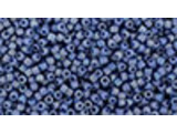 TOHO Glass Seed Bead, Size 15, 1.5mm, Semi Glazed Rainbow - Soft Blue (Tube)