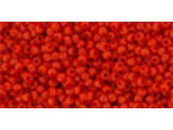 TOHO Glass Seed Bead, Size 15, 1.5mm, Opaque Pepper Red (Tube)