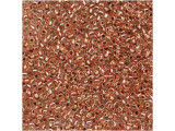 TOHO Glass Seed Bead, Size 15, 1.5mm, Copper-Lined Crystal (Tube)