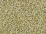 The uniform size and shape of Toho seed beads make them an excellent choice for beadwork and consistently-sized spacers.Toho seed beads are usually colorfast; however, galvanized and silver-lined  beads may fade over time. Protect them from bleach, excessive friction and direct sunlight to keep them looking like new. Seed Bead Facts What are seed beads? Popular, tiny glass beads commonly used for weaving and embellishment.How are they made? Glass is pulled or drawn using a hollow tube, and then   the glass is cut in small pieces. They are sometimes reheated to round   the ends.What's that funny little zero? That zero refers to   the number of aughts, which is a unit used to indicate the size of   small beads. The scale is inverted, so larger numbers of aughts   correspond to smaller beads (i.e. the bigger the number, the smaller   the bead). Size 11 would be 00000000000, but since that takes up too much   room, it is abbreviated to 110.  See Related Products links (below) for similar items and additional jewelry-making supplies that are often used with this item. 