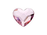 Stand out with romantic style using the PRESTIGE Crystal Components 2808 14mm heart flatback in Rosaline. This flatback features a faceted heart shape with a soft and delicate cut. This playful component will add a feminine look to your designs. Hearts are always a timeless element for designs and now you can add them to your clothing and jewelry. This large flatback features feminine pink color.