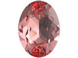 Make bright sparkle the focus of your designs with the PRESTIGE Crystal Components 4120 18 x 13mm oval fancy stone in Rose Peach. This oval-shaped faceted Austrian crystal is sure to give your projects a brilliant touch. It has a faceted back, making it perfect for beaded bezel designs. The combination of elegant shape and precise facets make this oval a beautiful work of art. The Rose Peach color of this crystal is meant to reflect a cherry blossom combined with the sweet smell of an English rose, so try it with cream and soft brown components.