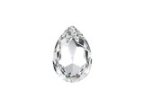 Put glittering crystal at the center of your designs with the PRESTIGE Crystal Components 4327 30mm fancy pear in Crystal. The design of this stone falls somewhere between a flatback and a bead - a foiled faceted back perfect for beaded bezel designs and a faceted front that highlights its lovely color. The combination of the elegant shape and precise facets make this pear a beautiful work of art. This crystal features a transparent color full of bright light that gleams from every angle.