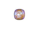 Delicious cappuccino color combines with flashes of blue and purple in this PRESTIGE Crystal Components fancy stone. This fancy stone features a traditional gemstone cushion cut, a square shape with rounded edges. The beautiful faceting enhances the sparkle of this stone, giving you an eye-catching focal for designs. Use it in bead embroidered designs, with epoxy clay and more. The DeLite effect creates highlighted facets that show the depth and clarity of the crystal, making each facet appear sharp and perfect with intense sparkle.