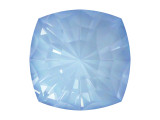 Bring the beauty of the blue sky to your designs with this PRESTIGE Crystal Components fancy stone in Crystal Sky Ignite. This stone features a pointed back. The front features traditional facets that highlight the beautiful shape and color wonderfully. The rounded square shape gives a soft feel. You can embed this stone into epoxy clay, use it in a setting, seed bead around it, and more. It does not have a stringing hole, so get creative. The Ignite effect is perfect for unfoiled crystals, as it subtly highlights the crystal facets on the reverse side and produces an intense sparkle at the front. Add this crystal to your designs for a stunning level of sophistication.