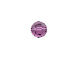 Let regal style reign in your jewelry designs using this PRESTIGE Crystal Components crystal faceted round. Displaying a classic round shape and multiple facets, this bead can be added to any project for a burst of sparkle. The simple yet elegant style makes this bead an excellent supply to have on hand, because you can use it nearly anywhere. This bead is versatile in size, so use it in necklaces, bracelets, and earrings. it features a rich purple color.Sold in increments of 12