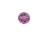 Fascinating purple sparkle fills this PRESTIGE Crystal Components round bead. Displaying a classic round shape and multiple facets, this bead can be added to any project for a burst of sparkle. The simple yet elegant style makes this bead an excellent supply to have on hand, because you can use it nearly anywhere. Use this versatile bead in necklaces, bracelets, and earrings.Sold in increments of 6