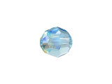 Give any design some pizzazz with this PRESTIGE Crystal Components faceted round bead. Displaying a classic round shape and multiple facets, this bead can be added to any project for a burst of sparkle. The simple yet elegant style makes this bead an excellent supply to have on hand, because you can use it nearly anywhere. It's the perfect size for matching jewelry sets. The shimmer effect is a special coating specifically designed to capture movement. This effect adds brilliance, color vibrancy, and unique light refraction.Sold in increments of 6