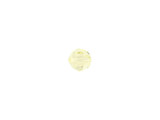 Displaying a classic round shape and multiple facets, this bead can be added to any project for a burst of sparkle. The simple yet elegant style makes this bead an excellent supply to have on hand, because you can use it nearly anywhere. This small bead features a pale lemon yellow color.Sold in increments of 12