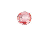 Give any design some pizzazz with this PRESTIGE Crystal Components faceted round bead. Displaying a classic round shape and multiple facets, this bead can be added to any project for a burst of sparkle. The simple yet elegant style makes this bead an excellent supply to have on hand, because you can use it nearly anywhere. It is versatile in size. The delightful Rose Peach shade will conjure up the delicate image of a cherry blossom combined with the sweet smell of an English rose, so try it with cream and soft brown components.Sold in increments of 12