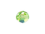 Give any design some pizzazz with this PRESTIGE Crystal Components faceted round bead. Displaying a classic round shape and multiple facets, this bead can be added to any project for a burst of sparkle. The simple yet elegant style makes this bead an excellent supply to have on hand, because you can use it nearly anywhere. It's the perfect size for matching jewelry sets. The shimmer effect is a special coating specifically designed to capture movement. This effect adds brilliance, color vibrancy, and unique light refraction.Sold in increments of 6