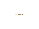 Beadalon Gold Plated Crimp Bead, Smooth, "Size 0" (1/10 ounce)